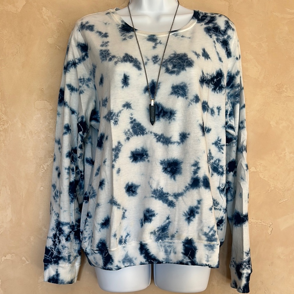 Lucky 🍀 Brand Tie-Dye Long Sleeve Top - L